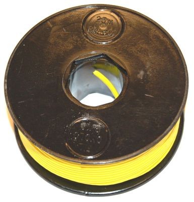ELEKTRISCH snoer per mtr. tot 50 mtr. geel